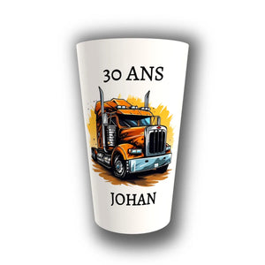Gobelet Anniversaire Personnalisé – American Truck