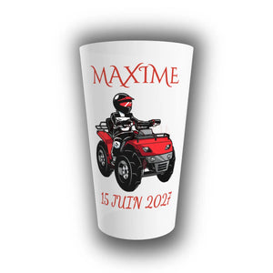 Gobelet Anniversaire Personnalisé – Quad