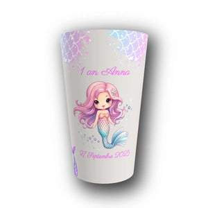 Gobelet Anniversaire Personnalisé – Sirène Enchantée