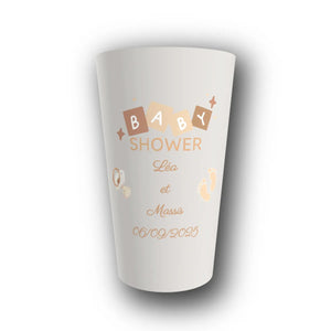 Gobelet Baby Shower Personnalisé – Baby Cube