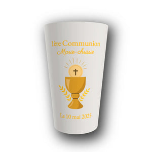 Gobelet Communion Personnalisé – Calice Doré