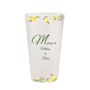 Gobelet Mariage - Citrons d'Amalfi