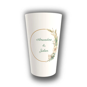 Gobelet Mariage Personnalisé – Duo Romantique Photo