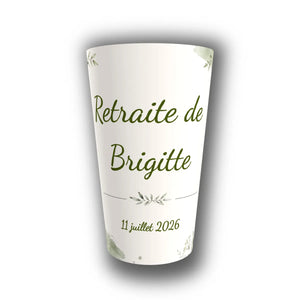 Gobelet Retraite Personnalisé – Eucalyptus Champêtre