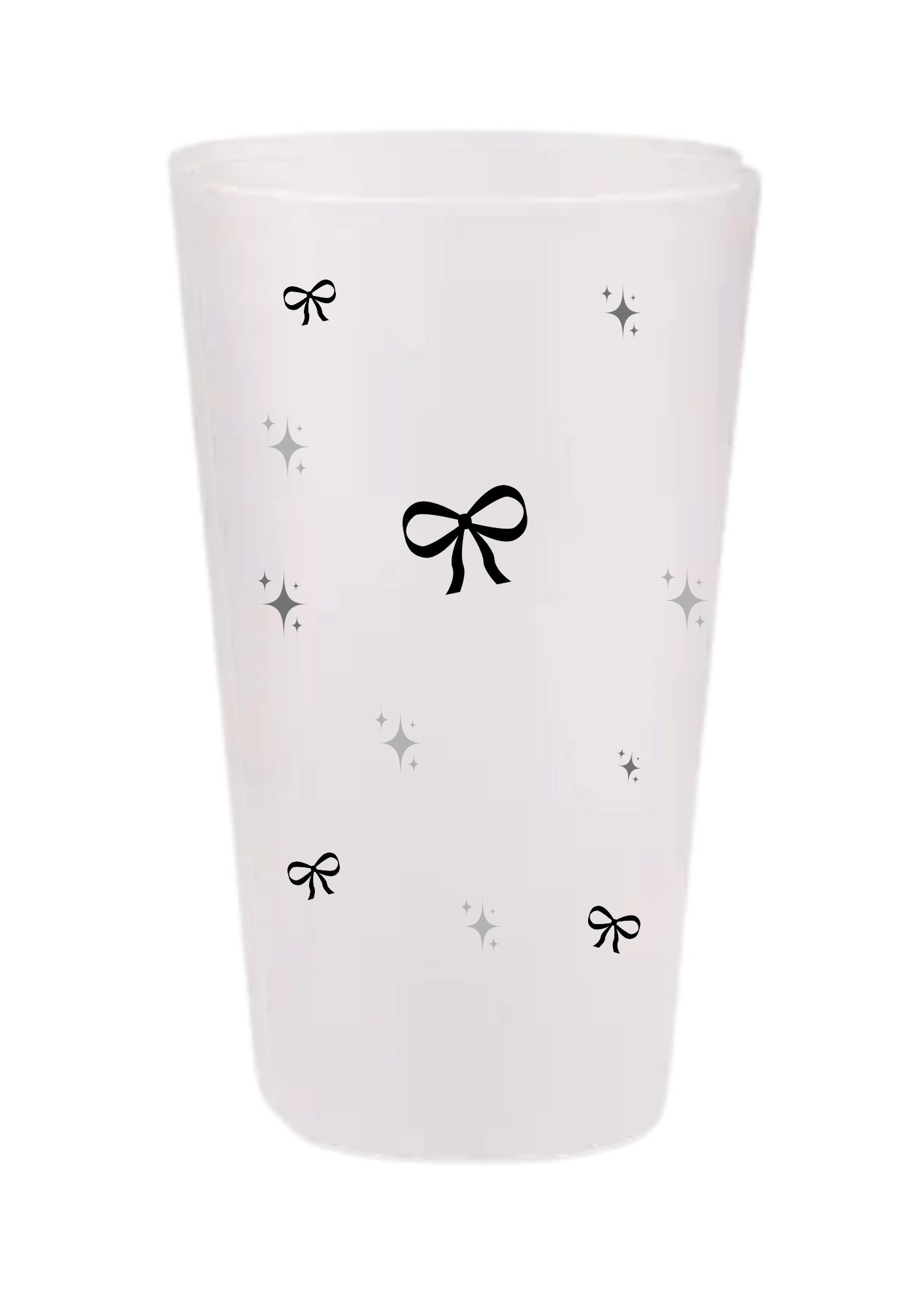 Gobelets personnalisés anniversaire noir & argenté